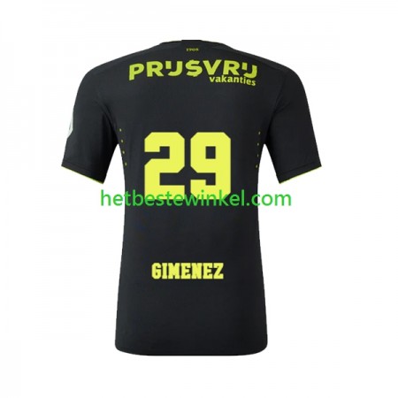 Feyenoord Rotterdam Santiago Gimenez 29 Voetbalshirts Vierde 2023-24